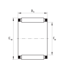 滾針及保持架組件 K18X22X17, 根據(jù) DIN 5405-1/ISO 3030 標(biāo)準(zhǔn)